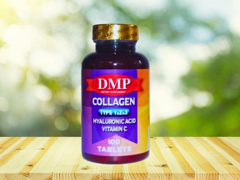 Dmp Collagen Type 1,2,3 Hyaluronic Acid Vitamin C 100 Tablets 792.08